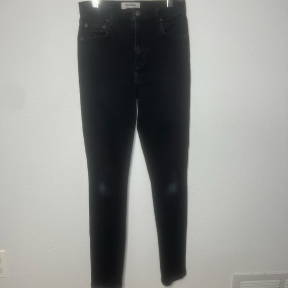 Reformation Black Skinny Jeans 27 - Picture 5 of 10